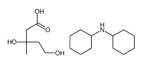 D,L-Mevalonic Acid Dicyclohexylammonium Salt Structure