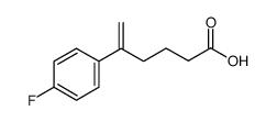 5-(4-fluorophenyl)pent-5-enoic acid Structure