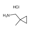 (1-Methylcyclopropyl)Methanamine Hydrochloride structure