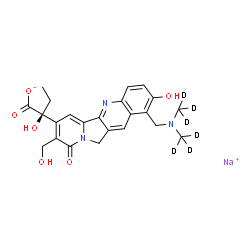 拓扑替康-d6羧酸钠盐结构式
