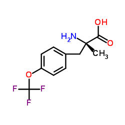 α-Me-Phe(4-OCF3)-OH Structure