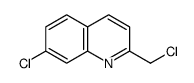 7-chloro-2-(chloromethyl)quinoline Structure