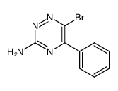 6-bromo-5-phenyl-1,2,4-triazin-3-amine Structure