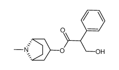 R-(+)-Hyoscyamine结构式
