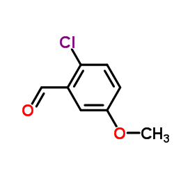 2-氯-5-甲氧基苯甲醛结构式