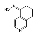 (Z)-7,8-dihydroisoquinolin-5(6H)-one oxime结构式