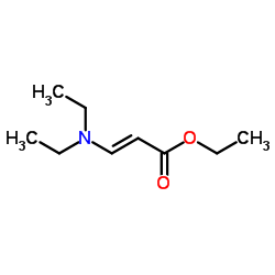 (E)-3-(二乙基氨基)丙烯酸乙酯结构式