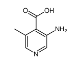 3-氨基-5-甲基异尼古丁酸结构式