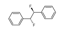 meso-1,2-Difluoro-1,2-diphenylethane Structure