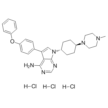 A 419259 trihydrochloride structure