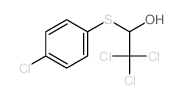 Ethanol,2,2,2-trichloro-1-[(4-chlorophenyl)thio]- picture
