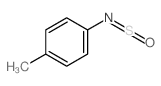Benzenamine,4-methyl-N-sulfinyl-结构式