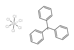 Trityl hexachloroantimonate Structure