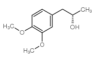 (S)-1-(3,4-二甲氧基苯基)-2-丙醇结构式