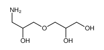 3-(3-amino-2-hydroxypropoxy)propane-1,2-diol结构式