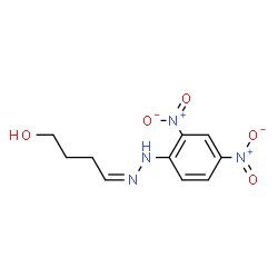 4-Hydroxybutyraldehyde 2,4-dinitrophenyl hydrazone结构式