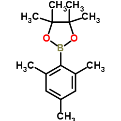 2,4,6-三甲基苯硼酸频哪醇酯结构式