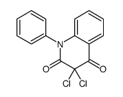 3,3-dichloro-1-phenylquinoline-2,4-dione结构式