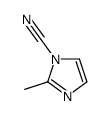 2-METHYL-1H-IMIDAZOLE-1-CARBONITRILE Structure