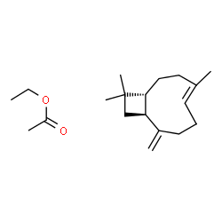 alpha-caryophyllene alcohol acetate Structure