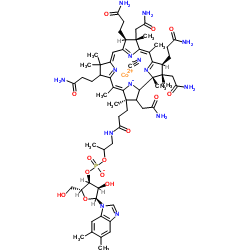 Cyanocobalamin structure