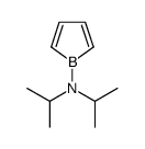 N,N-di(propan-2-yl)borol-1-amine结构式