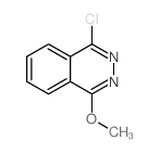 1-氯-4-甲氧基酞嗪 1-甲氧基-4-氯酞嗪结构式