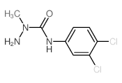 1-amino-3-(3,4-dichlorophenyl)-1-methyl-urea Structure