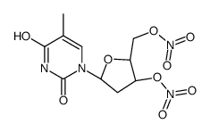 THYMIDINE-3',5'-DINITRATE结构式
