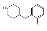 4-(2-Fluorobenzyl)piperidine Structure