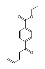ethyl 4-pent-4-enoylbenzoate Structure
