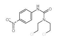 1,1-bis(2-chloroethyl)-3-(4-nitrophenyl)urea picture