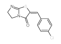 3-[(4-chlorophenyl)methylidene]-4-thia-1,6-diazabicyclo[3.3.0]oct-5-en-2-one结构式