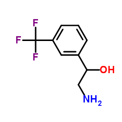 2-氨基-1-[3-(三氟甲基)苯基]乙醇结构式