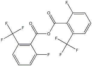 2-氟-6-(三氟甲基)苯甲酸酐结构式