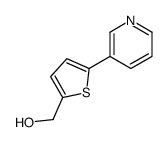 (5-pyridin-3-ylthiophen-2-yl)methanol结构式
