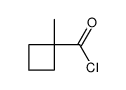 1-methylcyclobutane-1-carbonyl chloride Structure