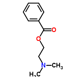 苯甲酸二甲基氨基乙酯结构式
