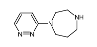 1-(3-pyridazinyl)-homopiperazine Structure