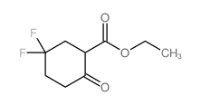 5,5-二氟-2-氧代-环己烷羧酸乙酯结构式