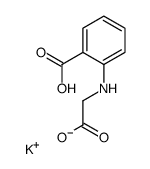 N-(2-羧基苯基)甘氨酸单钾盐结构式