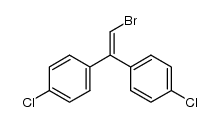 2,2-bis-(p-chlorophenyl)-1-bromoethylene结构式