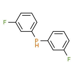 Bis(3-fluorophenyl)phosphine Structure