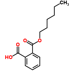 邻苯二甲酸单己酯结构式