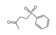 4-(phenylsulfonyl)-2-butanone Structure