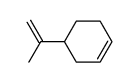4-isopropenyl-1-cyclohexene Structure