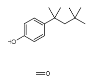甲醛与4-(1,1,3,3-四甲基丁基)苯酚的聚合物结构式