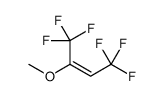 1,1,1,4,4,4-hexafluoro-2-methoxybut-2-ene Structure