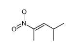 (E)-2-Nitro-4-methyl-2-pentene Structure