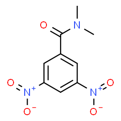 Benzamide, N,N-dimethyl-3,5-dinitro- Structure